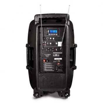 Fonestar MALIBU-212P Altavoz Portátil con 2 Micrófonos Inalámbricos 40W RMS Negro Fonestar MALIBU-212P Altavoz Portátil con 2 Micrófonos Inalámbricos 40W RMS Negro