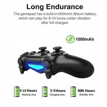 Klack KPS4 Mando Inalámbrico para PC/PS4 Azul Klack KPS4 Mando Inalámbrico para PC/PS4 Azul