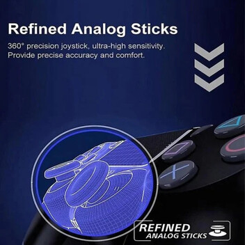 Klack KPS4 Mando Inalámbrico para PC/PS4 Azul Klack KPS4 Mando Inalámbrico para PC/PS4 Azul