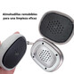 Klack Pro Max Auriculares Inalambricos Bluetooth de Diadema con Funda Blancos