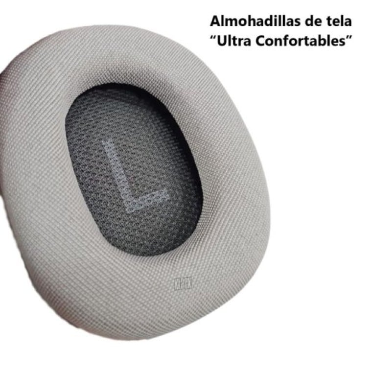 Klack Pro Max Auriculares Inalambricos Bluetooth de Diadema con Funda Blancos