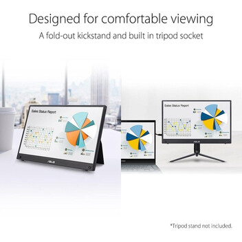 ASUS ZenScreen Touch MB16AHT 15.6" LED IPS FullHD Táctil