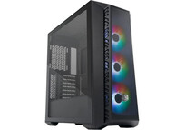 Cooler Master MasterBox MB520 Mesh ARGB Cristal Templado USB-C/3.1 Negra