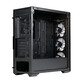 Cooler Master MasterBox 520 Midi Tower Cristal Templado ARGB USB 3.2 Negra