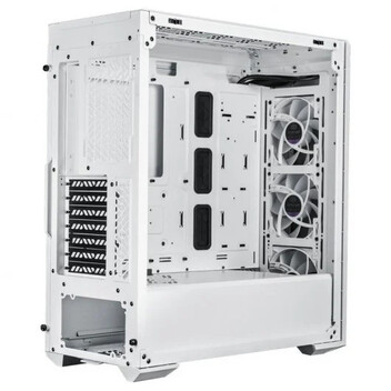 Cooler Master MasterBox 520 Midi Tower Cristal Templado ARGB USB 3.2 Blanca