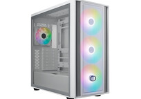 Torre PC Cooler Master MasterBox 600 RGB Full Tower Cristal Templado USB-C Blanca