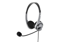 Bluestork MC-101 Auriculares con Micrófono Negro/Plata