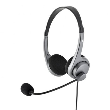 Bluestork MC-101 Auriculares con Micrófono Negro/Plata