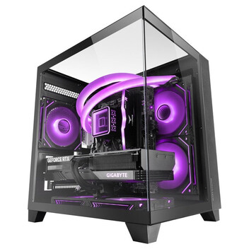 Torre PC Mars Gaming Mc-3cm Caja Microatx Vista 3d Triple Cristal Templado Doble Cámara Lateral Negr Torre PC Mars Gaming Mc-3cm Caja Microatx Vista 3d Triple Cristal Templado Doble Cámara Lateral Negr