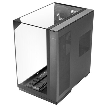 Torre PC Mars Gaming Mc-3gf Torre Atx Triple Cristal Templado 2 Ventiladores Argb 120mm Usb-c Negro