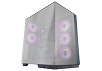 Torre PC Mars Gaming Mc-3gf Torre Atx Triple Cristal Cromado 2 Ventiladores Argb 120mm Usb-c Negro