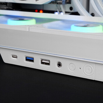 Torre PC Mars Gaming Mc-3gf Torre Atx Triple Cristal Templado 2 Ventiladores Argb 120mm Usb-c Blanco Torre PC Mars Gaming Mc-3gf Torre Atx Triple Cristal Templado 2 Ventiladores Argb 120mm Usb-c Blanco