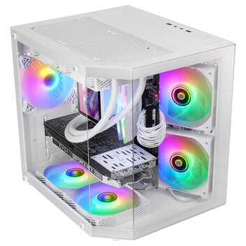 Torre PC Mars Gaming Mc-3tlite Caja Gaming Microatx Triple Cristal Templado Ventilador Frgb 120mm Blanco Torre PC Mars Gaming Mc-3tlite Caja Gaming Microatx Triple Cristal Templado Ventilador Frgb 120mm Blanco