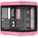 Mars Gaming MC-3T Semitorre ATX Triple Cristal Templado 3x Slots PCI Verticales USB-C 3.0 Rosa