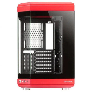Mars Gaming MC-3T Semitorre ATX Triple Cristal Templado 3x Slots PCI Verticales USB-C 3.0 Roja Mars Gaming MC-3T Semitorre ATX Triple Cristal Templado 3x Slots PCI Verticales USB-C 3.0 Roja
