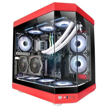 Mars Gaming MC-3T Semitorre ATX Triple Cristal Templado 3x Slots PCI Verticales USB-C 3.0 Roja Mars Gaming MC-3T Semitorre ATX Triple Cristal Templado 3x Slots PCI Verticales USB-C 3.0 Roja