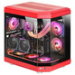 Mars Gaming MC-3T Semitorre ATX Triple Cristal Templado 3x Slots PCI Verticales USB-C 3.0 Roja Mars Gaming MC-3T Semitorre ATX Triple Cristal Templado 3x Slots PCI Verticales USB-C 3.0 Roja