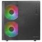Mars Gaming MC-400 FRGB MicroATX Cristal Templado USB 3.0 Negra Mars Gaming MC-400 FRGB MicroATX Cristal Templado USB 3.0 Negra