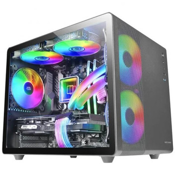 Mars Gaming MC-400 FRGB MicroATX Cristal Templado USB 3.0 Negra Mars Gaming MC-400 FRGB MicroATX Cristal Templado USB 3.0 Negra