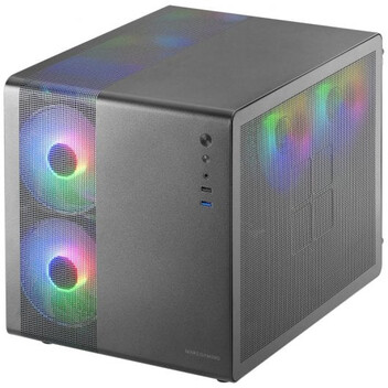 Mars Gaming MC-400 FRGB MicroATX Cristal Templado USB 3.0 Negra Mars Gaming MC-400 FRGB MicroATX Cristal Templado USB 3.0 Negra