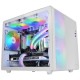 Mars Gaming MC-400 FRGB MicroATX Cristal Templado USB 3.0 Blanca