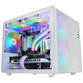 Mars Gaming MC-400 FRGB MicroATX Cristal Templado USB 3.0 Blanca