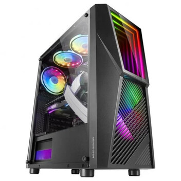 Mars Gaming MC777 Infinity Mirror ARGB Cristal Templado USB 3.0 Negra Mars Gaming MC777 Infinity Mirror ARGB Cristal Templado USB 3.0 Negra