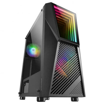 Mars Gaming MC777 Infinity Mirror ARGB Cristal Templado USB 3.0 Negra Mars Gaming MC777 Infinity Mirror ARGB Cristal Templado USB 3.0 Negra