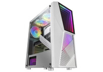 Mars Gaming MC777 Infinity Mirror ARGB Cristal Templado USB 3.0 Blanca Mars Gaming MC777 Infinity Mirror ARGB Cristal Templado USB 3.0 Blanca