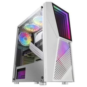 Mars Gaming MC777 Infinity Mirror ARGB Cristal Templado USB 3.0 Blanca Mars Gaming MC777 Infinity Mirror ARGB Cristal Templado USB 3.0 Blanca