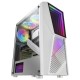 Mars Gaming MC777 Infinity Mirror ARGB Cristal Templado USB 3.0 Blanca