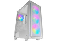 Torre PC Mars Gaming MC-AIR Caja Gaming ATX 4x Ventiladores FRGB 12cm Frontal Mesh Cristal Templado