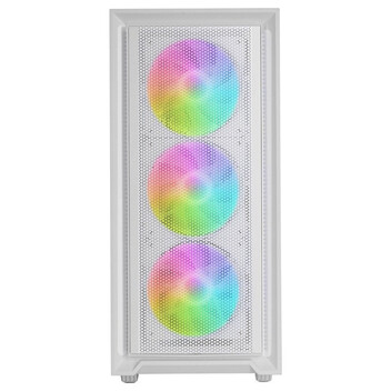 Torre PC Mars Gaming MC-AIR Caja Gaming ATX 4x Ventiladores FRGB 12cm Frontal Mesh Cristal Templado