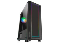 Mars Gaming MC-ART FRGB Cristal Templado USB 3.0 Negra