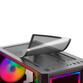 Mars Gaming MC-ART FRGB Cristal Templado USB 3.0 Negra