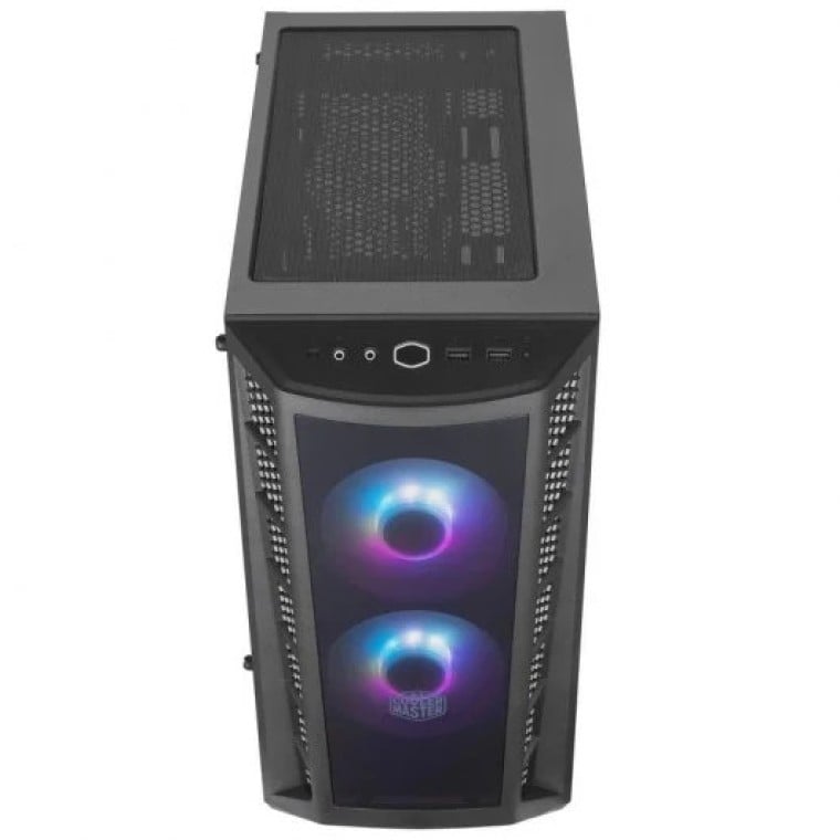 Cooler Master MasterBox MB320L ARGB Cristal Templado Mini Tower USB 3.2 Negra