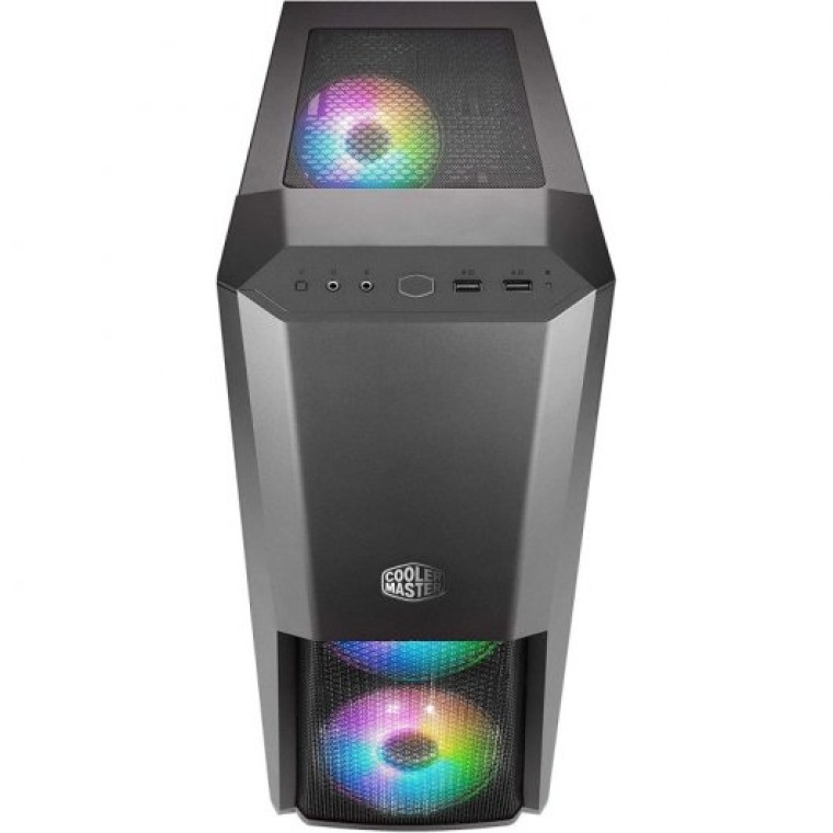 Cooler Master Masterbox MB500 USB 3.2 Cristal Templado Negro