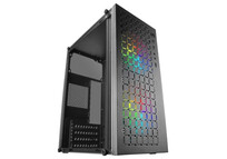 Mars Gaming MC-CORE Minitorre FRGB USB 3.0 con Ventana Negra