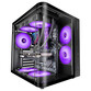 Torre PC Mars Gaming MC-CURV Caja Gaming Atx Triple Cristal Templado Curvado Doble Cámara USB-C Negr