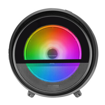 Torre PC Caja Mars Gaming MC-CYLON MicroATX RGB Chroma Ventana Curva Negra Torre PC Caja Mars Gaming MC-CYLON MicroATX RGB Chroma Ventana Curva Negra