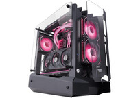 Torre PC Mars Gaming MC-Edge Caja Gaming ATX Diseño Open Air Triple Cristal Templado USB-C USB 3.0 N