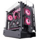 Torre PC Mars Gaming MC-Edge Caja Gaming ATX Diseño Open Air Triple Cristal Templado USB-C USB 3.0 N
