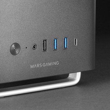 Torre PC Mars Gaming MC-ELITE Minitorre Micro-ATX Negra