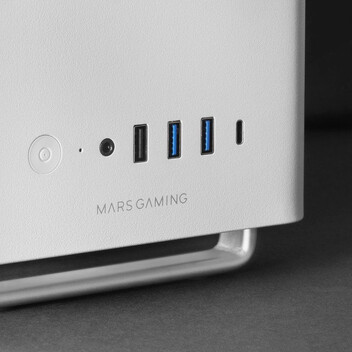 Torre PC Mars Gaming MC-ELITE Minitorre Micro-ATX Blanca Torre PC Mars Gaming MC-ELITE Minitorre Micro-ATX Blanca