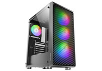 Mars Gaming MC-F ARGB Semi Tower Cristal Templado USB 3.2 Negra