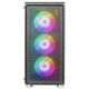 Mars Gaming MC-F ARGB Semi Tower Cristal Templado USB 3.2 Negra