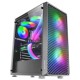 Mars Gaming MC-F ARGB Semi Tower Cristal Templado USB 3.2 Negra