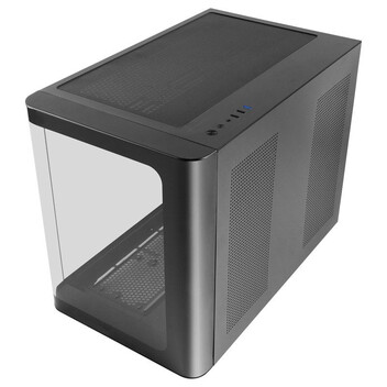 Torre PC Mars Gaming MC-FUSIONM Caja Gaming Micro-ATX Cristal Templado Continuo Curvo Doble Cámara N