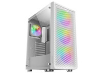 Mars Gaming MC-F ARGB Semi Tower Cristal Templado USB 3.2 Blanca