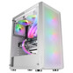 Mars Gaming MC-F ARGB Semi Tower Cristal Templado USB 3.2 Blanca Mars Gaming MC-F ARGB Semi Tower Cristal Templado USB 3.2 Blanca